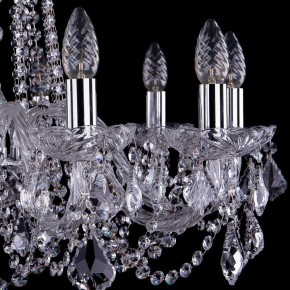Подвесная люстра Bohemia Ivele Crystal 1402 1402/10/240/Ni/Leafs в Заречном - zarechnyy.mebel24.online | фото 2
