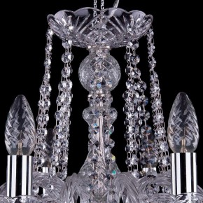 Подвесная люстра Bohemia Ivele Crystal 1402 1402/10/240/Ni/Leafs в Заречном - zarechnyy.mebel24.online | фото 4