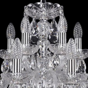 Подвесная люстра Bohemia Ivele Crystal 1402 1402/12+6/240/Ni в Заречном - zarechnyy.mebel24.online | фото 4