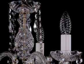 Подвесная люстра Bohemia Ivele Crystal 1402 1402/3/141/Pa в Заречном - zarechnyy.mebel24.online | фото 3