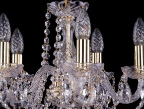 Подвесная люстра Bohemia Ivele Crystal 1402 1402/5/141/G в Заречном - zarechnyy.mebel24.online | фото 7