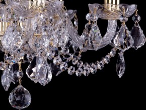 Подвесная люстра Bohemia Ivele Crystal 1402 1402/5/141/G/Leafs в Заречном - zarechnyy.mebel24.online | фото 2