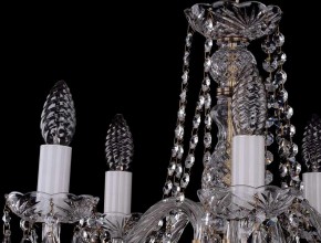 Подвесная люстра Bohemia Ivele Crystal 1402 1402/5/160/Pa в Заречном - zarechnyy.mebel24.online | фото 3