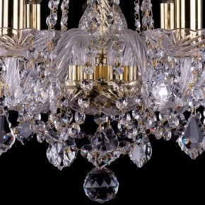 Подвесная люстра Bohemia Ivele Crystal 1402 1402/6/160/G/Leafs в Заречном - zarechnyy.mebel24.online | фото 3