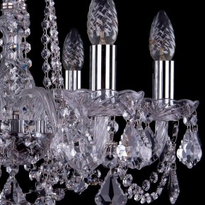 Подвесная люстра Bohemia Ivele Crystal 1402 1402/6/160/Ni/Leafs в Заречном - zarechnyy.mebel24.online | фото 2