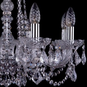 Подвесная люстра Bohemia Ivele Crystal 1402 1402/8/195/Ni/Leafs в Заречном - zarechnyy.mebel24.online | фото 2