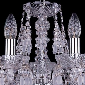 Подвесная люстра Bohemia Ivele Crystal 1410 1410/8/195/Ni/V0300 в Заречном - zarechnyy.mebel24.online | фото 4