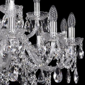 Подвесная люстра Bohemia Ivele Crystal 1411 1411/12+6/300/Ni в Заречном - zarechnyy.mebel24.online | фото 2