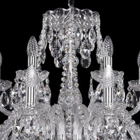 Подвесная люстра Bohemia Ivele Crystal 1411 1411/12+6/300/Ni в Заречном - zarechnyy.mebel24.online | фото 4