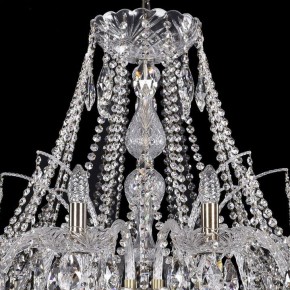 Подвесная люстра Bohemia Ivele Crystal 1411 1411/16/400/Pa в Заречном - zarechnyy.mebel24.online | фото 4