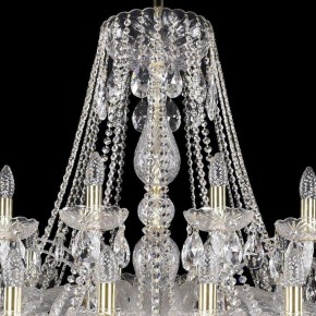 Подвесная люстра Bohemia Ivele Crystal 1411 1411/24+12/460/G в Заречном - zarechnyy.mebel24.online | фото 4