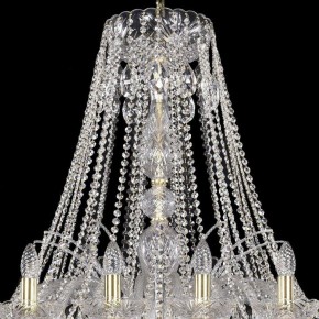 Подвесная люстра Bohemia Ivele Crystal 1411 1411/24/460/G в Заречном - zarechnyy.mebel24.online | фото 4