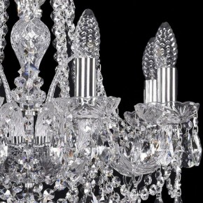 Подвесная люстра Bohemia Ivele Crystal 1411 1411/8/160/Ni в Заречном - zarechnyy.mebel24.online | фото 2