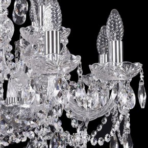 Подвесная люстра Bohemia Ivele Crystal 1411 1411/8+4/195/Ni в Заречном - zarechnyy.mebel24.online | фото 2