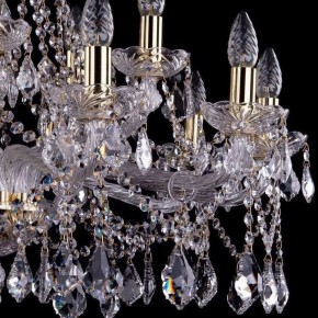 Подвесная люстра Bohemia Ivele Crystal 1413 1413/10+5/300/G/Leafs в Заречном - zarechnyy.mebel24.online | фото 2