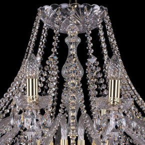 Подвесная люстра Bohemia Ivele Crystal 1413 1413/16/400/G в Заречном - zarechnyy.mebel24.online | фото 4