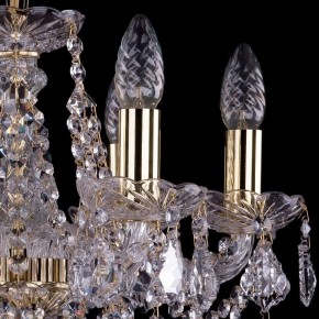 Подвесная люстра Bohemia Ivele Crystal 1413 1413/6/141/G/Leafs в Заречном - zarechnyy.mebel24.online | фото 2