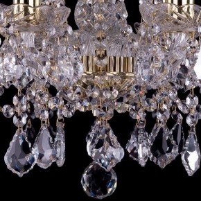 Подвесная люстра Bohemia Ivele Crystal 1413 1413/6/141/G/Leafs в Заречном - zarechnyy.mebel24.online | фото 3