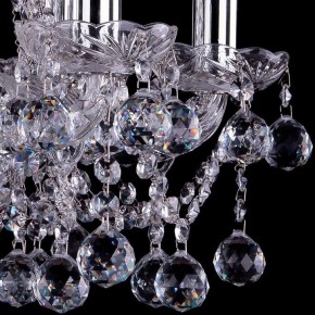 Подвесная люстра Bohemia Ivele Crystal 1413 1413/6/141/Ni/Balls в Заречном - zarechnyy.mebel24.online | фото 3