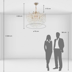 Подвесная люстра De City Бриз 38 111016006 в Заречном - zarechnyy.mebel24.online | фото 8