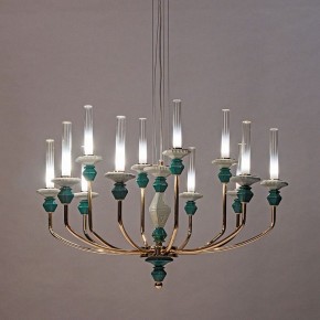 Подвесная люстра Divinare Capello 4947/01 SP-12 в Заречном - zarechnyy.mebel24.online | фото 3