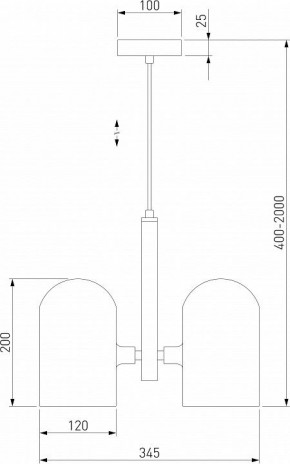 Подвесная люстра Eurosvet Bambola 50357/3 латунь в Заречном - zarechnyy.mebel24.online | фото 4