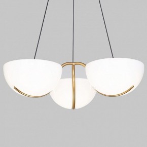 Подвесная люстра Eurosvet Emisfero 50083/3 LED золото в Заречном - zarechnyy.mebel24.online | фото