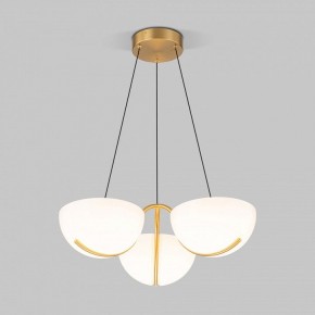 Подвесная люстра Eurosvet Emisfero 50083/3 LED золото в Заречном - zarechnyy.mebel24.online | фото 2