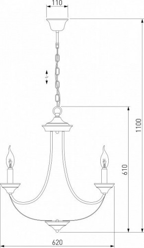 Подвесная люстра Eurosvet Lazzaro 60098/5 хром в Заречном - zarechnyy.mebel24.online | фото 3