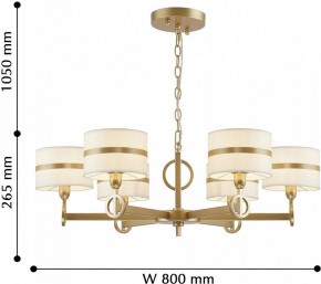 Подвесная люстра Favourite Mateo 2634-6P в Заречном - zarechnyy.mebel24.online | фото 8