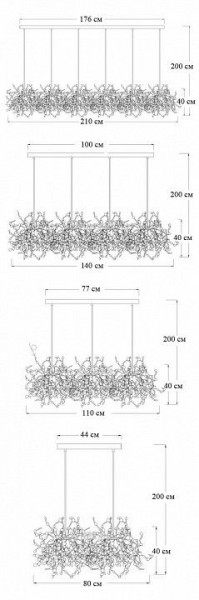 Подвесная люстра Imperiumloft Tezani Argent 40.1444 в Заречном - zarechnyy.mebel24.online | фото 2