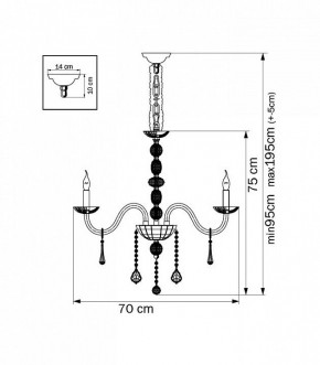 Потолочная люстра Lightstar Limpio 722064 в Заречном - zarechnyy.mebel24.online | фото 3