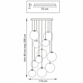 Подвесная люстра Lightstar Sferetta 801169 в Заречном - zarechnyy.mebel24.online | фото 9