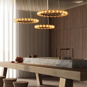 Подвесная люстра Maytoni Ambre MOD331PL-L32BS3K в Заречном - zarechnyy.mebel24.online | фото 3