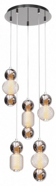 Подвесная люстра Maytoni Drop MOD273PL-L80CH3K в Заречном - zarechnyy.mebel24.online | фото