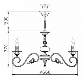 Подвесная люстра Maytoni Perla ARM337-07-R в Заречном - zarechnyy.mebel24.online | фото 6