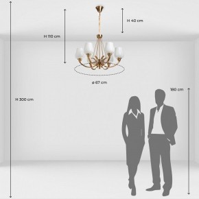 Подвесная люстра MW-Light Палермо 27 386017706 в Заречном - zarechnyy.mebel24.online | фото 8