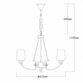 Подвесная люстра MW-Light Палермо 27 386017706 в Заречном - zarechnyy.mebel24.online | фото 9