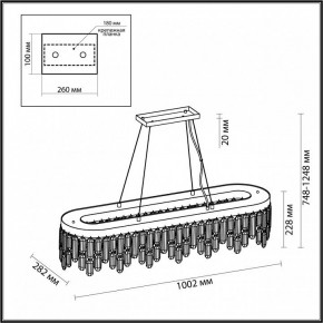 Подвесная люстра Odeon Light Dakisa 4985/12 в Заречном - zarechnyy.mebel24.online | фото 7