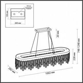 Подвесная люстра Odeon Light Dakisa 4986/12 в Заречном - zarechnyy.mebel24.online | фото 6