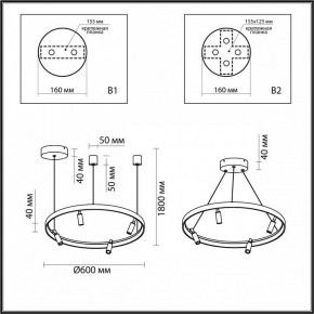 Подвесная люстра Odeon Light Fonda 4317/58L в Заречном - zarechnyy.mebel24.online | фото 6