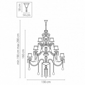 Подвесная люстра Osgona Nativo 715287 в Заречном - zarechnyy.mebel24.online | фото 3