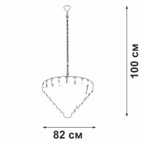 Подвесная люстра Vitaluce V58340 V58340-8/25 в Заречном - zarechnyy.mebel24.online | фото 3