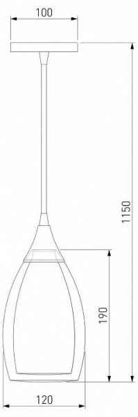 Подвесной светильник Eurosvet Cosmic 50085/1 золото в Заречном - zarechnyy.mebel24.online | фото 5