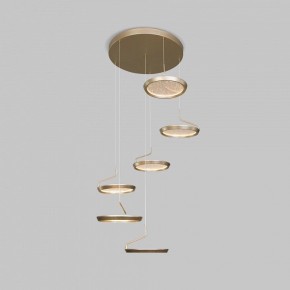 Подвесной светильник Eurosvet Crespella 90034/6 золото в Заречном - zarechnyy.mebel24.online | фото 3