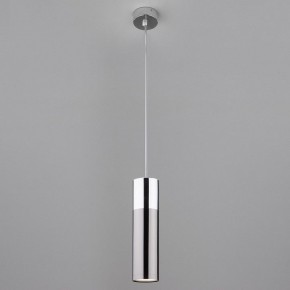 Подвесной светильник Eurosvet Double Topper 50135/1 LED хром/черный жемчуг в Заречном - zarechnyy.mebel24.online | фото 3