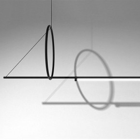 Подвесной светильник Imperiumloft Suspension Cercle Et Trait – Graphite Satine 40.1282-0 в Заречном - zarechnyy.mebel24.online | фото 3