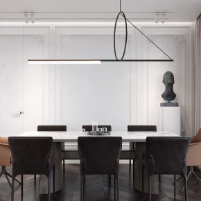 Подвесной светильник Imperiumloft Suspension Cercle Et Trait – Graphite Satine 40.1282-0 в Заречном - zarechnyy.mebel24.online | фото 6
