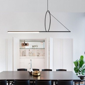 Подвесной светильник Imperiumloft Suspension Cercle Et Trait – Graphite Satine 40.1282-0 в Заречном - zarechnyy.mebel24.online | фото 7
