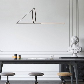 Подвесной светильник Imperiumloft Suspension Cercle Et Trait – Graphite Satine 40.1282-0 в Заречном - zarechnyy.mebel24.online | фото 8